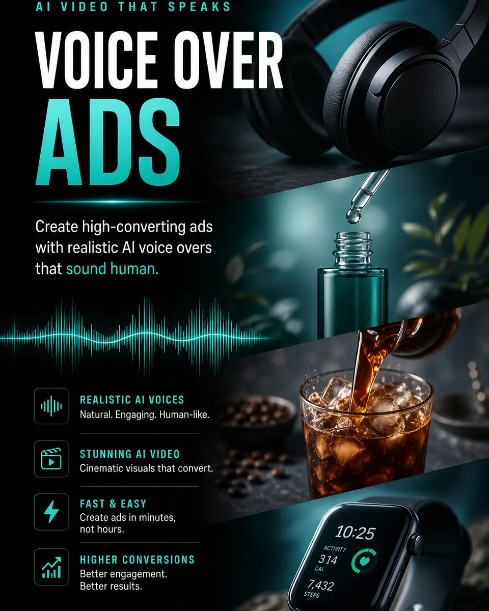Voice-over Reels AI Reels preset preview