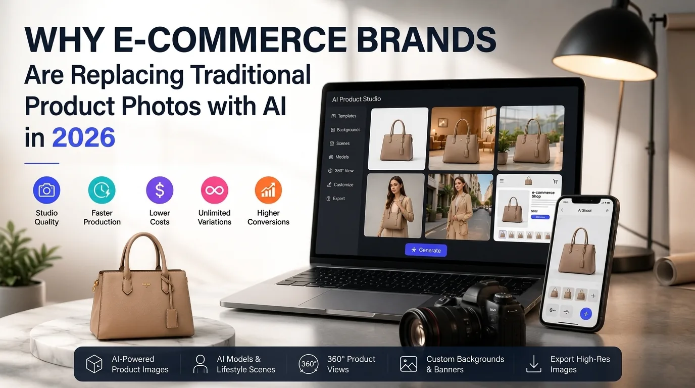 Why More E-commerce Brands Are Replacing Traditional Product Photos with AI in 2026