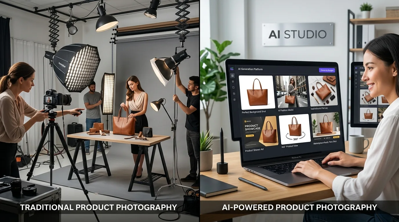 Do You Need a Product Photographer for Your Ecommerce Store? AI vs Traditional Photography Explained